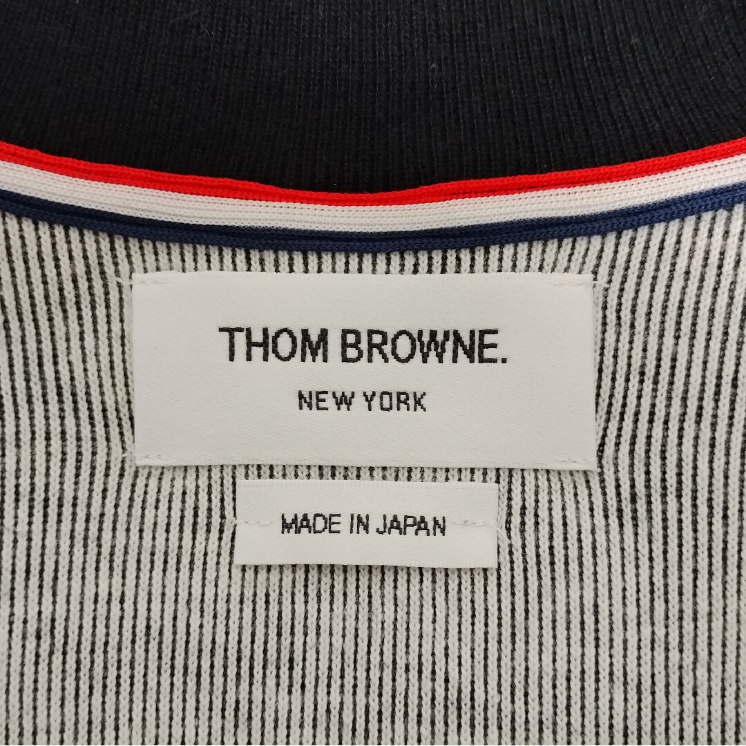 THOM BROWNE(トムブラウン)のTHOM BROWN カーディガン ブラック 黒 クロスカンパニー メンズのトップス(カーディガン)の商品写真