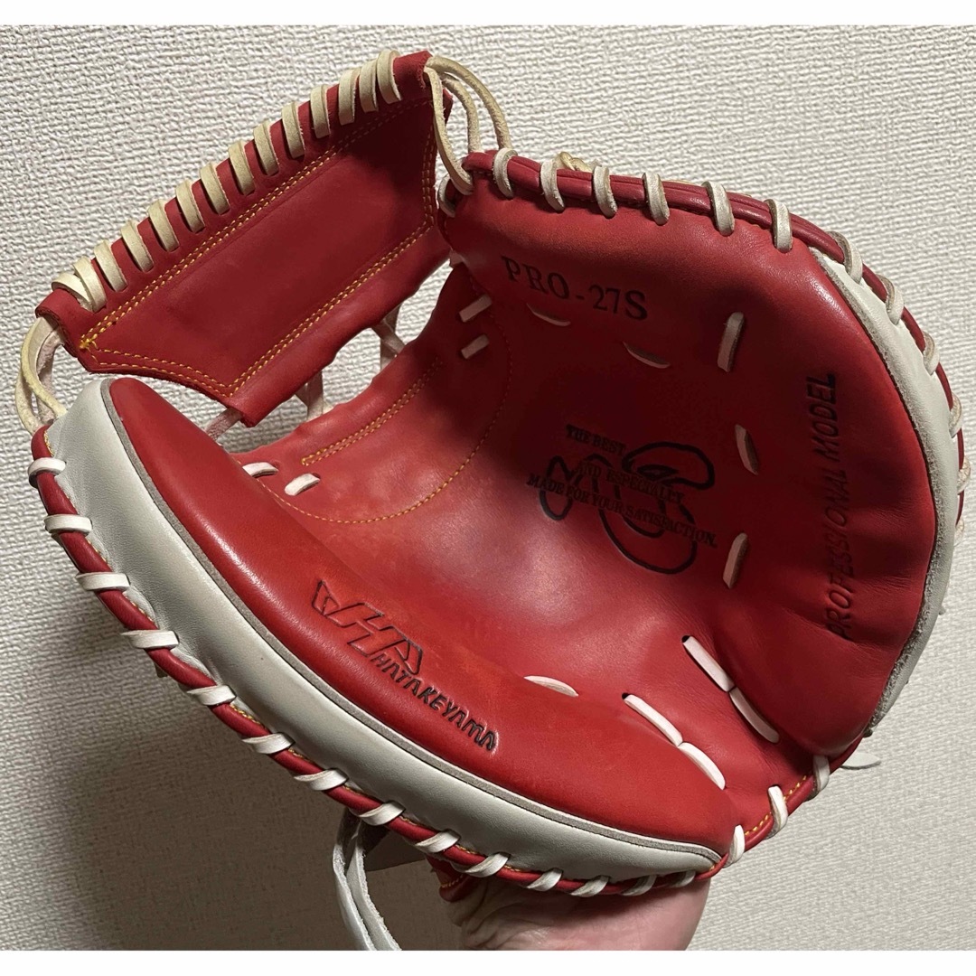 HATAKEYAMA(ハタケヤマ)のHATAKEYAMA 炭谷銀仁朗モデル スポーツ/アウトドアの野球(グローブ)の商品写真