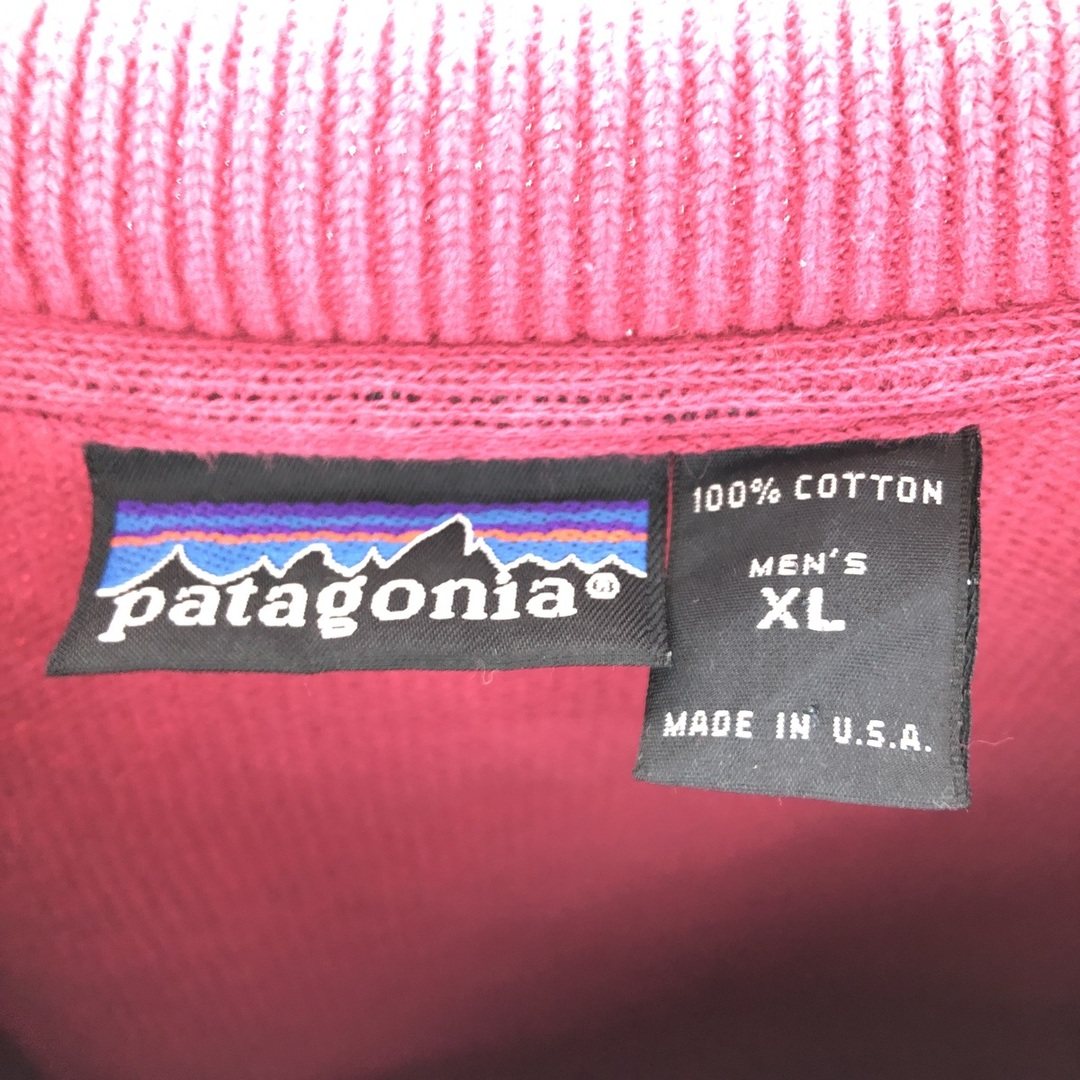 patagonia(パタゴニア)の古着 90年代 パタゴニア Patagonia ポロニットセーター USA製 XL メンズXL ヴィンテージ /eaa399496 メンズのトップス(ニット/セーター)の商品写真