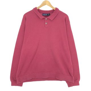 パタゴニア(patagonia)の古着 90年代 パタゴニア Patagonia ポロニットセーター USA製 XL メンズXL ヴィンテージ /eaa399496(ニット/セーター)