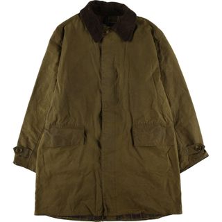 バーブァー(Barbour)の古着 00年代 バブアー Barbour ワックスコットン オイルドコート メンズXL /eaa424757(その他)