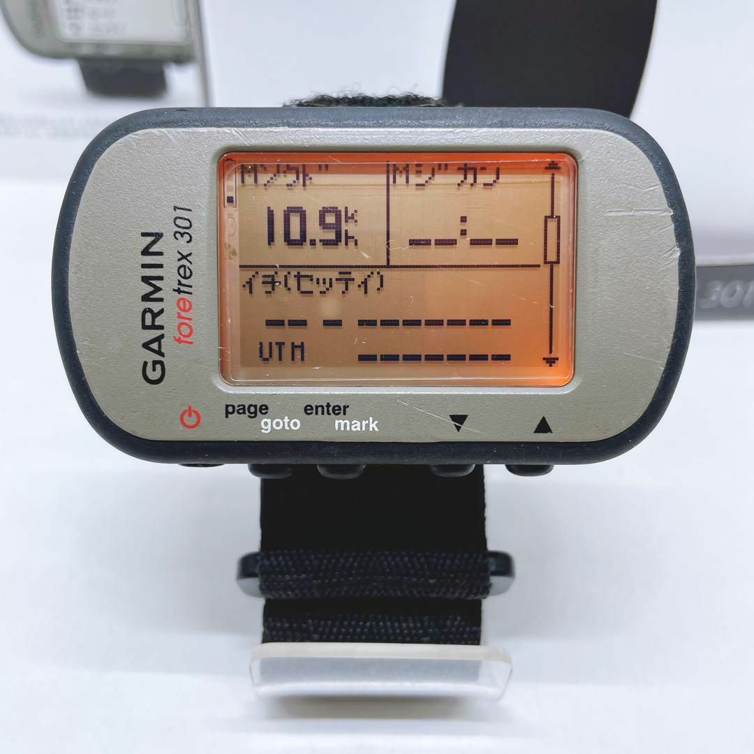 GARMIN(ガーミン)のGARMIN Foretrex301 日本語版 トレッキング用GPS 希少廃盤品 スポーツ/アウトドアのアウトドア(登山用品)の商品写真