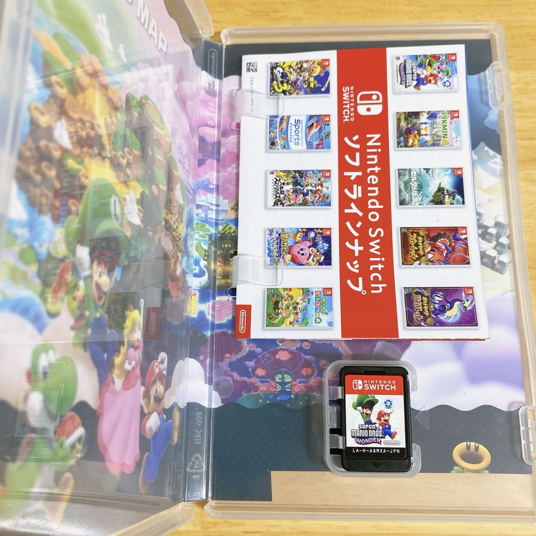 Nintendo Switch(ニンテンドースイッチ)のsy198424様専用出品　マリオ&ソニックとマリオワンダー エンタメ/ホビーのゲームソフト/ゲーム機本体(家庭用ゲームソフト)の商品写真
