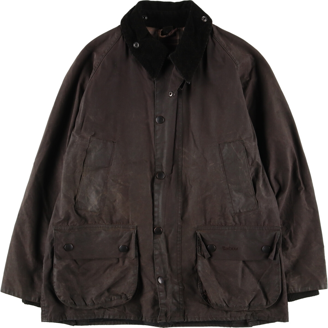 Barbour(バーブァー)の古着 00年代 バブアー Barbour BEDALE ビデイル ワックスコットン オイルドジャケット 英国製 C38 メンズM /eaa424751 メンズのジャケット/アウター(その他)の商品写真