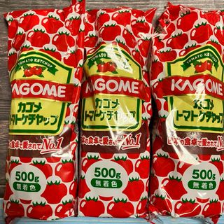 カゴメ(KAGOME)の値下げ不可　カゴメ　トマトケチャップ　500g 3個セット(調味料)