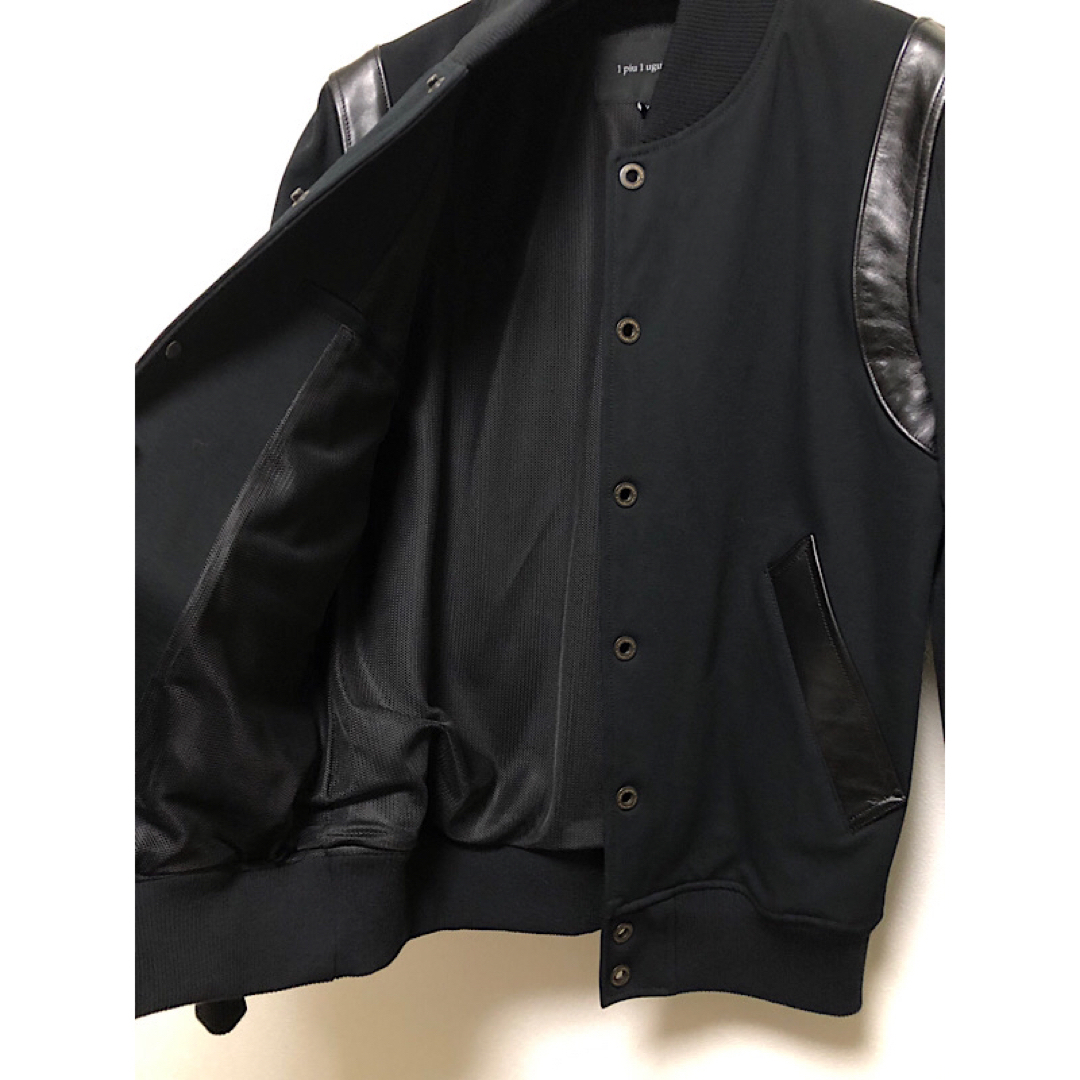 新品1PIU1UGUALE3定価13.2万21SSスタジャン黒アワードジャケット 新品1PIU1UGUALE3定価13.2万21SSスタジャン黒アワードジャケット