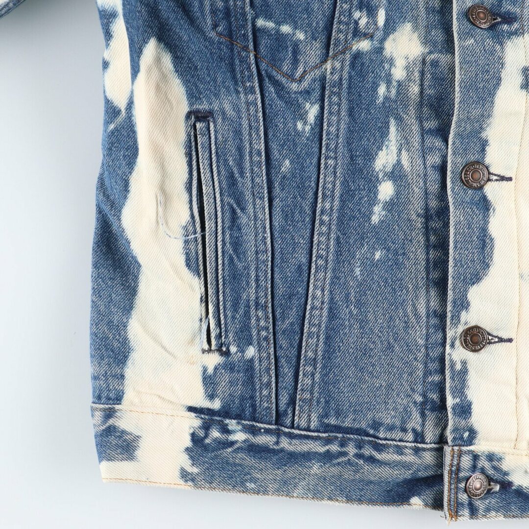 Levi's(リーバイス)の古着 80年代 リーバイス Levi's 70506-0216 ブリーチ加工 デニムジャケット Gジャン USA製 メンズL ヴィンテージ /eaa422973 メンズのジャケット/アウター(Gジャン/デニムジャケット)の商品写真