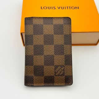 ルイヴィトン(LOUIS VUITTON)の【超極美品】ルイヴィトン　ダミエ　オーガナイザー　ドゥ　ポッシュ(名刺入れ/定期入れ)