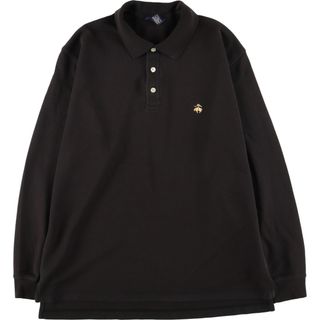 ブルックスブラザース(Brooks Brothers)の古着 ブルックスブラザーズ Brooks Brothers 346 長袖 ポロシャツ メンズM /eaa423160(ポロシャツ)