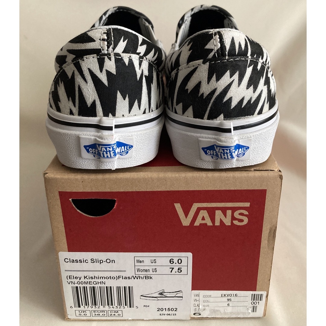 ELEY KISHIMOTO(イーリーキシモト)のVANSスリッポンELEY KISHIMOTO24㎝ レディースの靴/シューズ(スニーカー)の商品写真