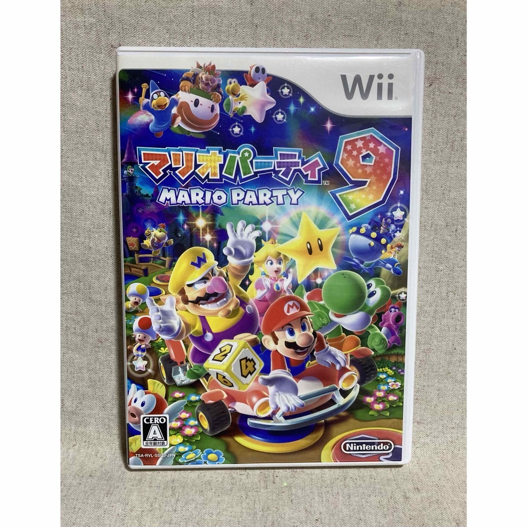 wii マリオパーティ9 エンタメ/ホビーのゲームソフト/ゲーム機本体(家庭用ゲームソフト)の商品写真