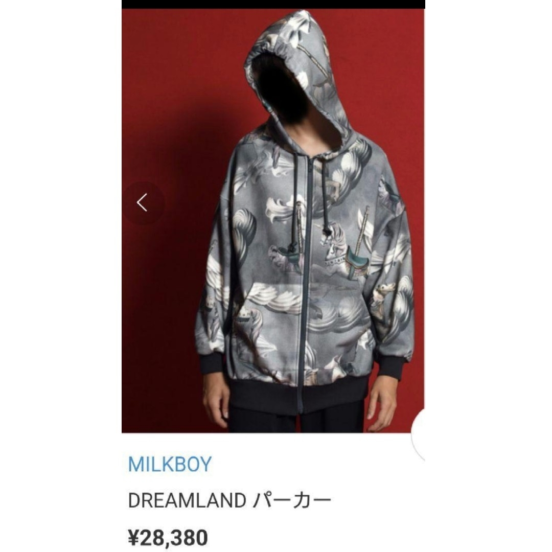 MILKBOY(ミルクボーイ)のMILKBOY DREAMLAND パーカー メンズのトップス(パーカー)の商品写真