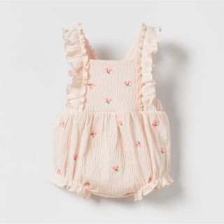 ザラキッズ(ZARA KIDS)のZARA さくらんぼロンパース＊9-12m(ロンパース)