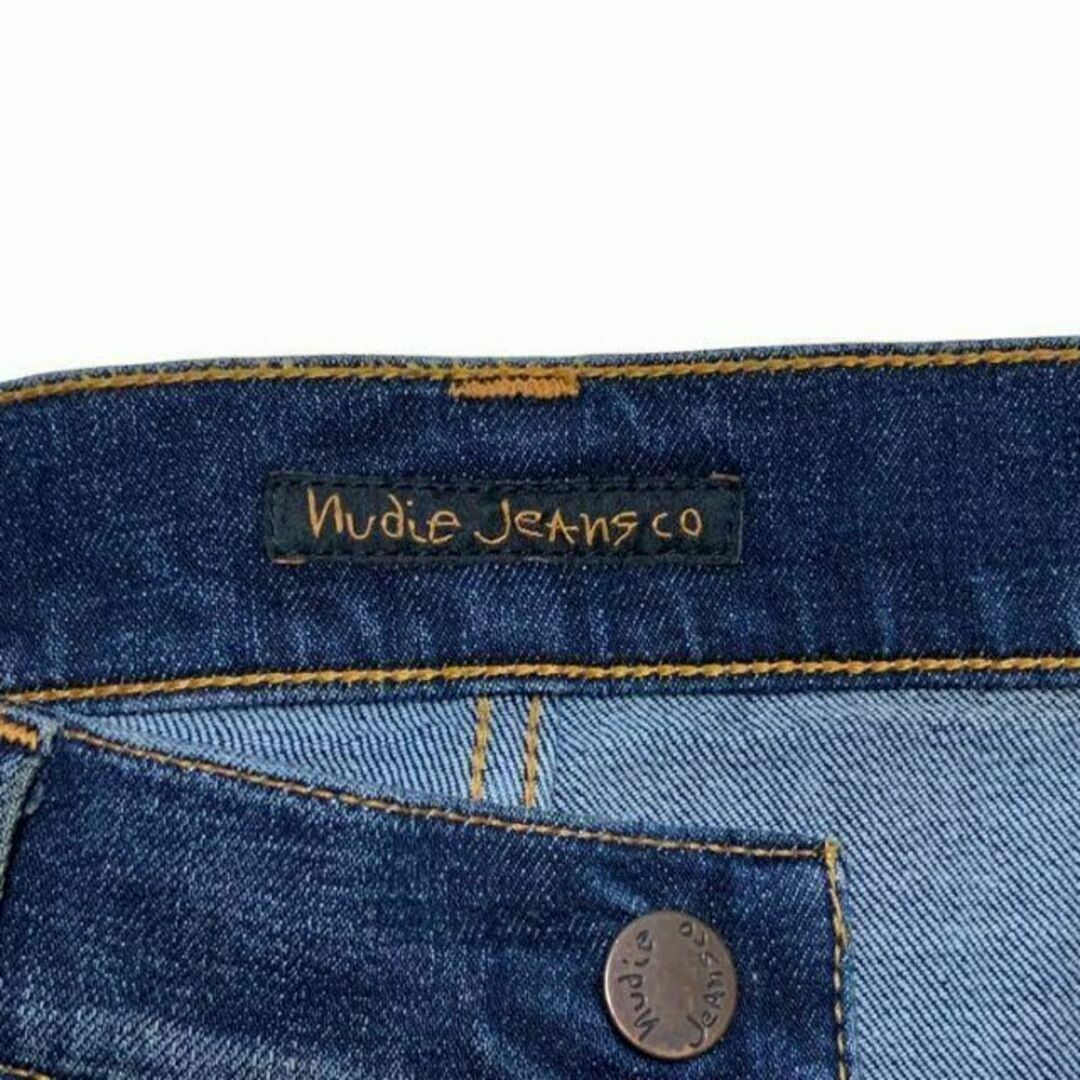 Nudie Jeans(ヌーディジーンズ)のNudie Jeans ヌーディー シンフィン THIN FIN W29 リペア メンズのパンツ(デニム/ジーンズ)の商品写真