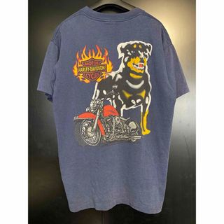 ハーレーダビッドソン(Harley Davidson)の激レア80'S Harley-Davidson Tシャツ ヴィンテージ  L (Tシャツ/カットソー(半袖/袖なし))