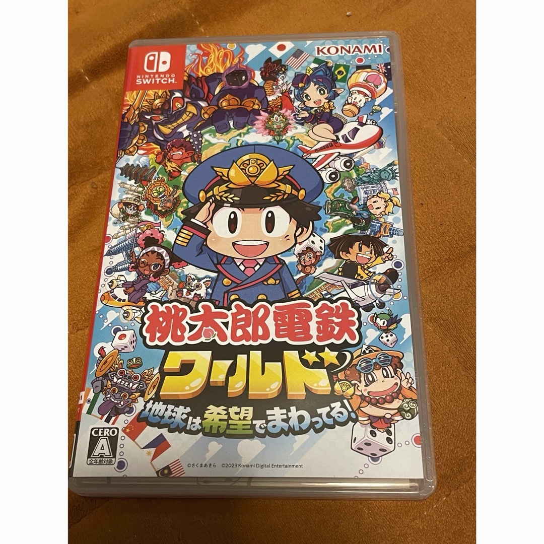 Nintendo Switch(ニンテンドースイッチ)の【Switch】 桃太郎電鉄ワールド ～地球は希望でまわってる！ ～ エンタメ/ホビーのゲームソフト/ゲーム機本体(家庭用ゲームソフト)の商品写真