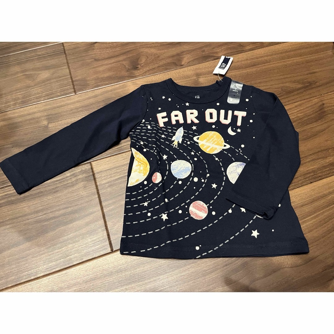 GAP Kids(ギャップキッズ)のGAPロンTセット(95cm) キッズ/ベビー/マタニティのキッズ服男の子用(90cm~)(Tシャツ/カットソー)の商品写真