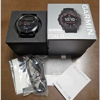 GARMIN - GARMIN fenix 7X Sapphire Dual Power