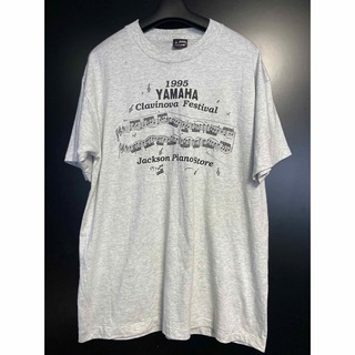 激レア90'S YAMAHA MUSIC Tシャツ ヴィンテージ 企業Tシャツ(Tシャツ/カットソー(半袖/袖なし))