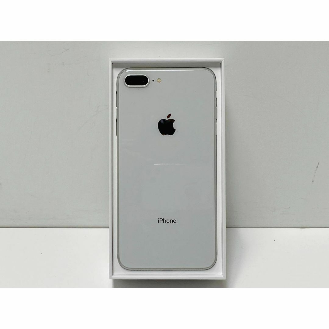 Apple(アップル)のiPhone8 Plus 64GB シルバー MQ9L2J／A SIMフリー11 スマホ/家電/カメラのスマートフォン/携帯電話(スマートフォン本体)の商品写真