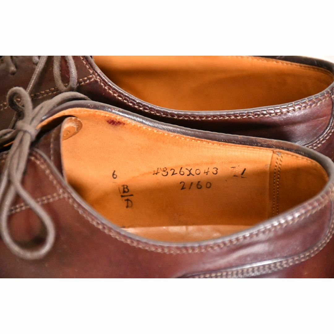 Alden(オールデン)のALDEN 2160 cordovan 6B/D 24cm メンズの靴/シューズ(ドレス/ビジネス)の商品写真
