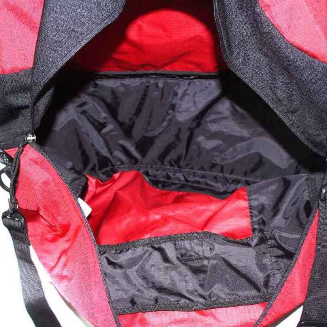 adidas(アディダス)のアディダス ボストンバッグ ショルダー ハンド 2WAY ナイロン ロゴ 赤 黒 メンズのバッグ(ボストンバッグ)の商品写真
