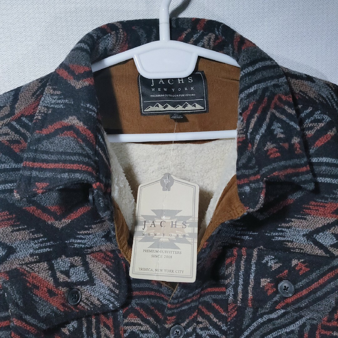 新品 ウールジャケット 3L相当 JACHS 裏ボア オルテガ カバーオール メンズのジャケット/アウター(カバーオール)の商品写真