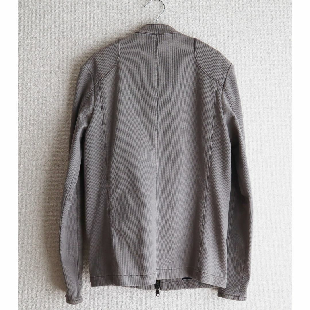 ripvanwinkle(リップヴァンウィンクル)のripvanwinkle　コットンシングルライダースジャケット メンズのジャケット/アウター(ライダースジャケット)の商品写真
