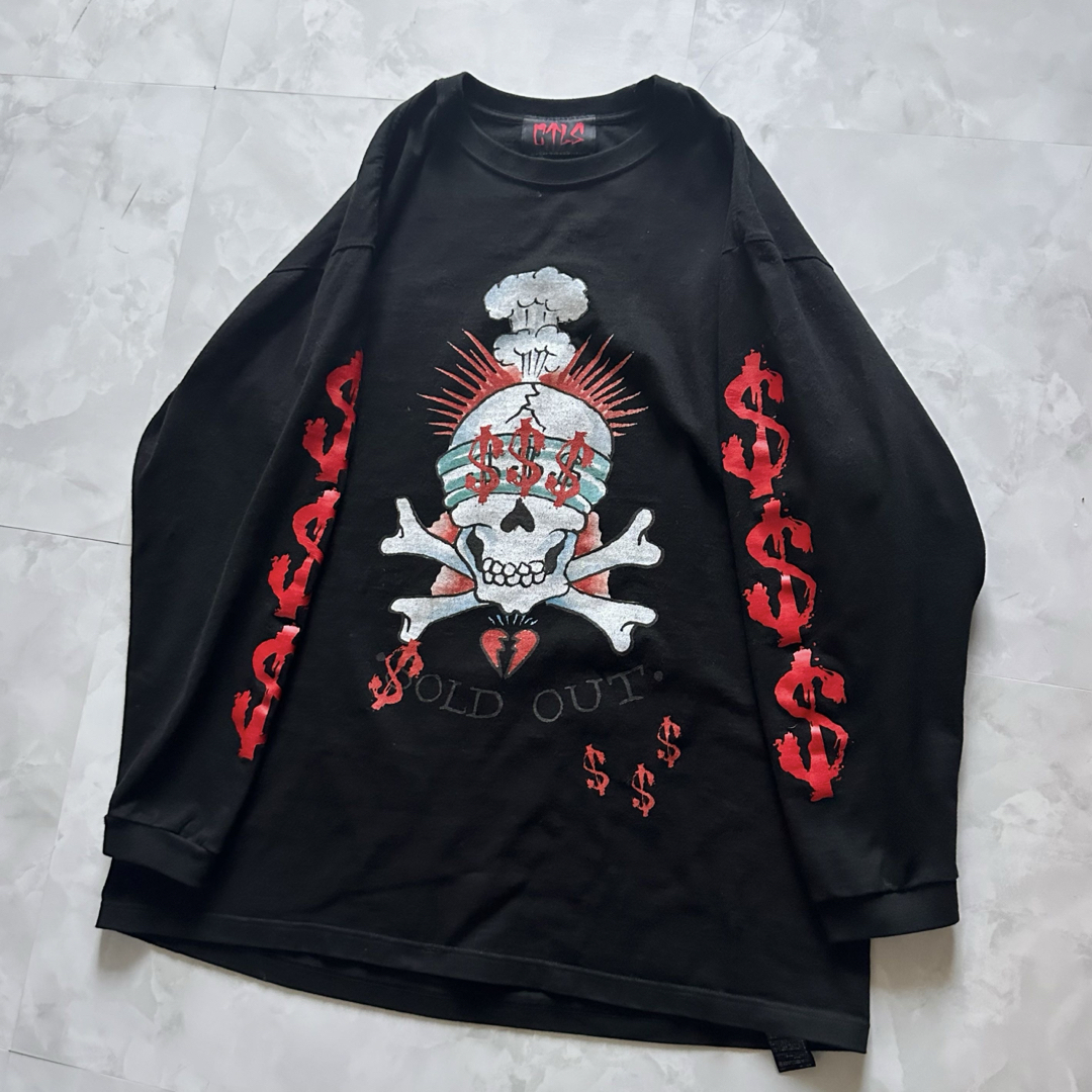 Ed Hardy(エドハーディー)の【CVTVLIST】 ED HARDY BONE LONGSLEEVE ロンT メンズのトップス(Tシャツ/カットソー(七分/長袖))の商品写真