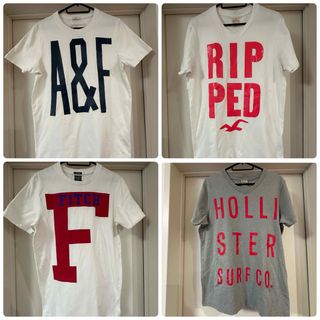 Abercrombie&Fitch - アバクロ ホリスター Tシャツ 4枚セット　Mサイズ