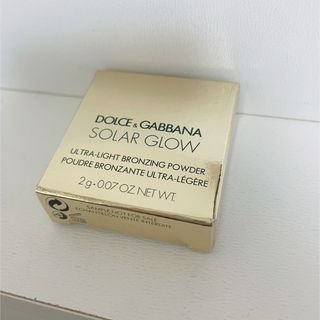 ドルチェアンドガッバーナビューティ(DOLCE & GABBANA BEAUTY)のドルチェ&ガッバーナ　ソーラーグロウウルトラライト　ブロンジングパウダー　(フェイスパウダー)