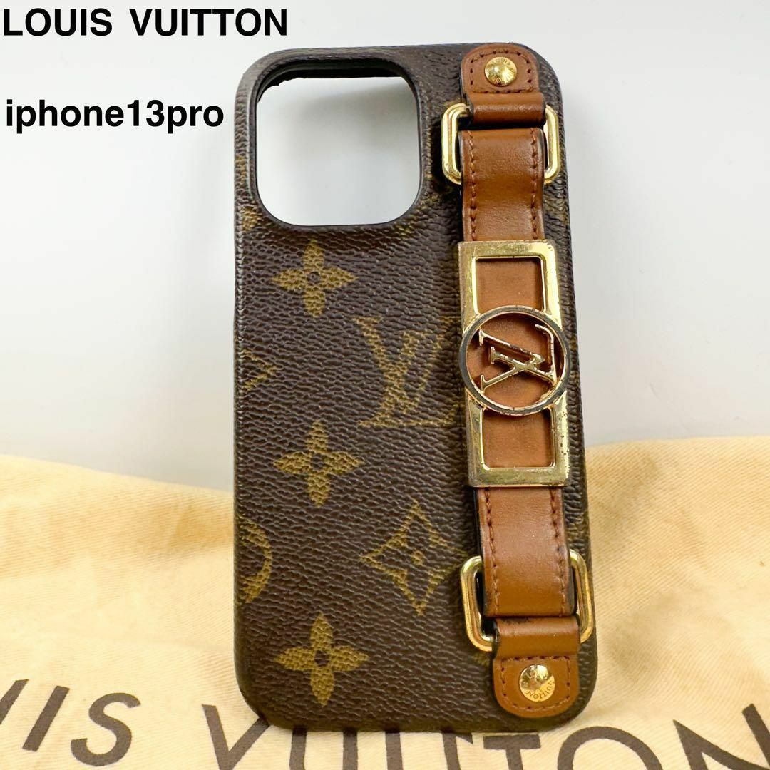 LOUIS VUITTON(ルイヴィトン)のルイヴィトン　iPhone13pro　バンパー　ドフィーヌ　モバイルケース　金具 スマホ/家電/カメラのスマホアクセサリー(iPhoneケース)の商品写真