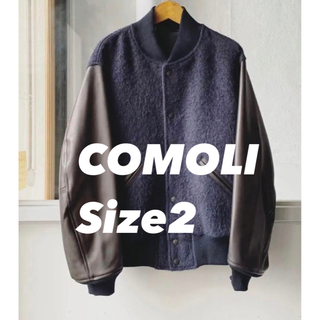 COMOLI - comoli ヤクメルトンショールカラーコート サイズ3の通販 by 