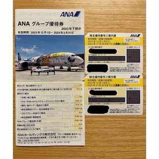 エーエヌエー(ゼンニッポンクウユ)(ANA(全日本空輸))のANA 株主優待券 2枚(航空券)