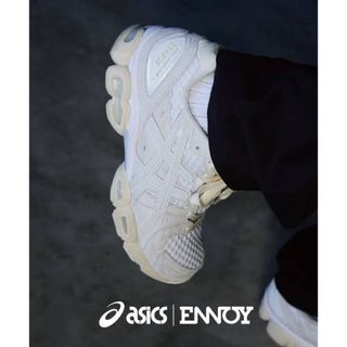 アシックス(asics)のENNOY asics GEL-NIMBUS 9 (WHITE / CREAM)(スニーカー)