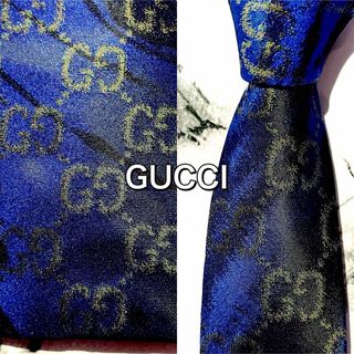 グッチ(Gucci)の【人と差をつけれるスクエア】266  グッチ　ネクタイ　GUCCI gg (ネクタイ)