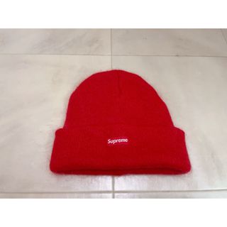 シュプリーム(Supreme)のsupreme ビーニー 赤 最安値 美品(ニット帽/ビーニー)