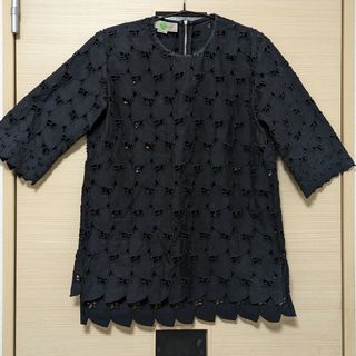 ステラマッカートニー(Stella McCartney)のStella McCartney ステラマッカートニー ハート カットワークT(カットソー(半袖/袖なし))