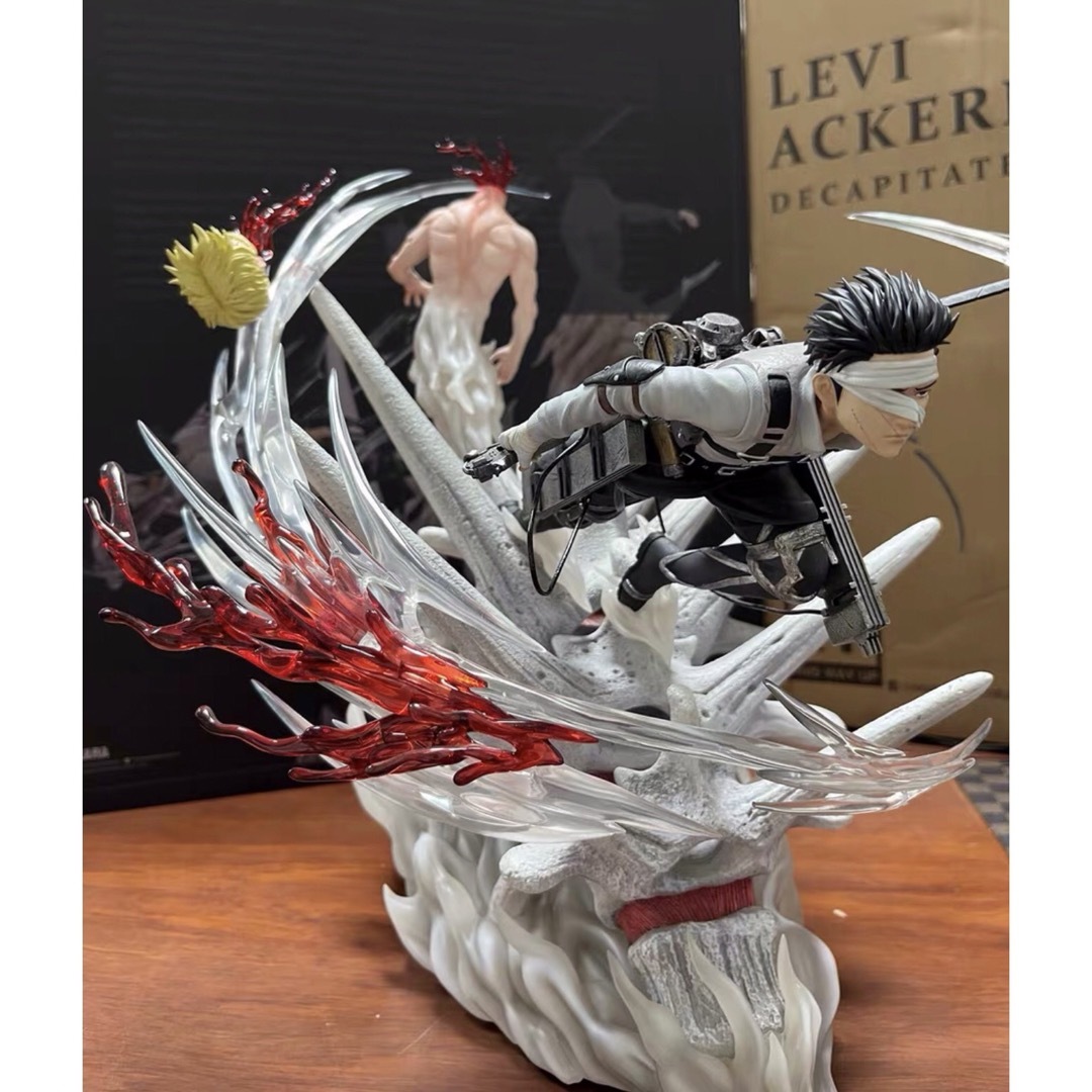 進撃の巨人 リヴァイ フィギュア ガレージキット GK完成品の通販 進撃の巨人 リヴァイ フィギュア ガレージキット GK完成品の通販