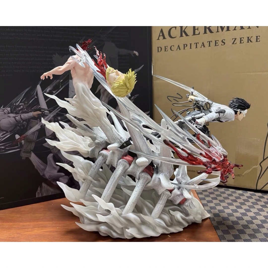 進撃の巨人 リヴァイ フィギュア ガレージキット GK完成品の通販 進撃の巨人 リヴァイ フィギュア ガレージキット GK完成品の通販