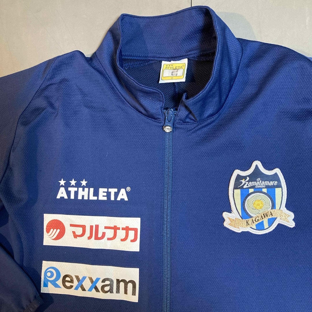 ATHLETA(アスレタ)のカマタマーレ讃岐　上下セット スポーツ/アウトドアのサッカー/フットサル(ウェア)の商品写真