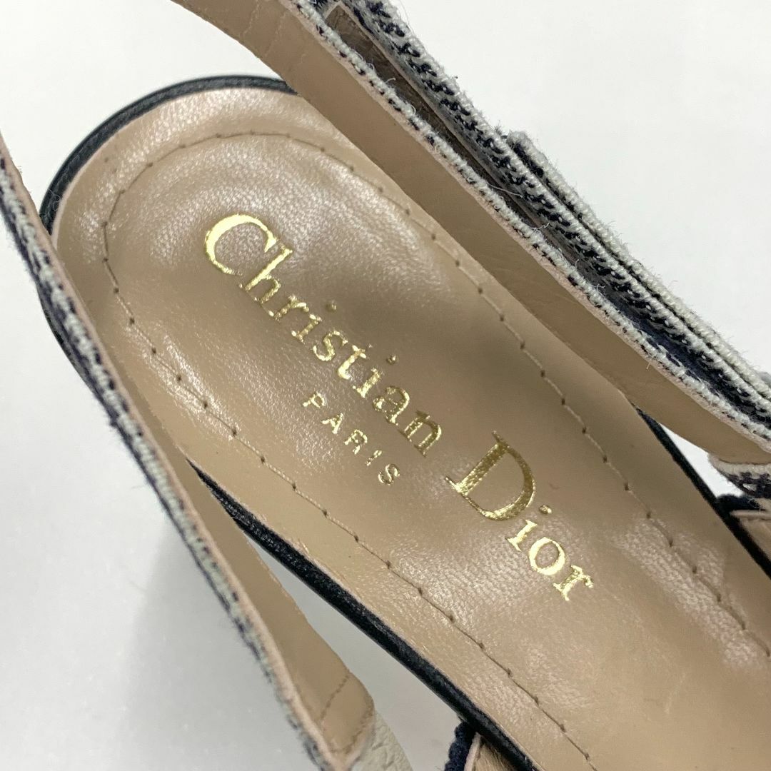 Christian Dior(クリスチャンディオール)の9431 クリスチャンディオール J'ADIOR ファブリック ハート パンプス レディースの靴/シューズ(ハイヒール/パンプス)の商品写真