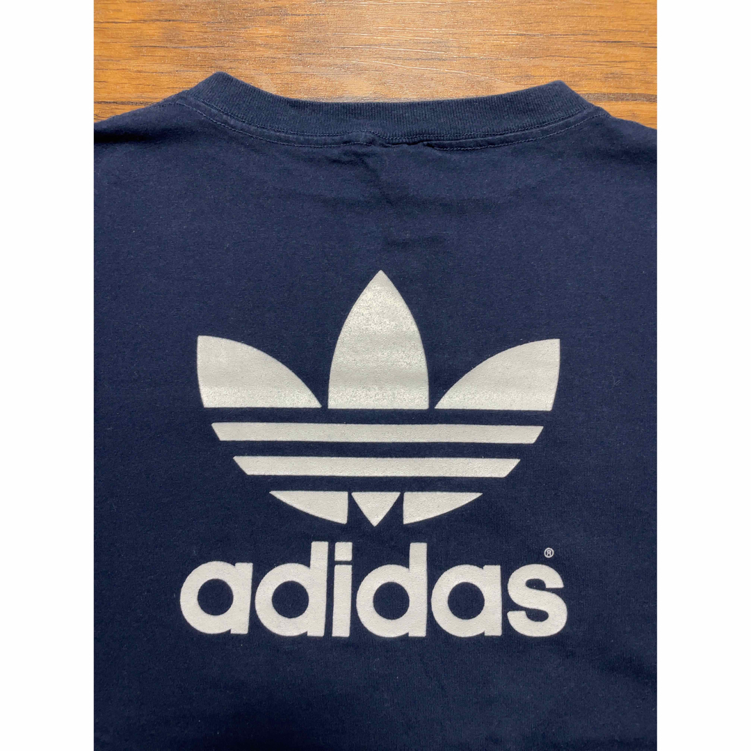 adidas(アディダス)の80s『adidas』アディダス Tシャツ 万国旗タグ　トレフォイル　USA製 メンズのトップス(Tシャツ/カットソー(半袖/袖なし))の商品写真
