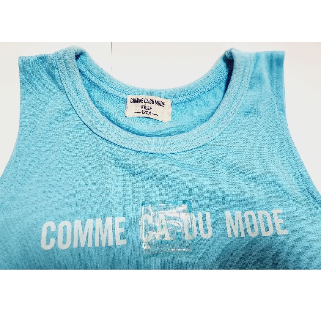 COMME CA DU MODE(コムサデモード)のタンクトップ　COMME CA DU MODE キッズ/ベビー/マタニティのキッズ服男の子用(90cm~)(Tシャツ/カットソー)の商品写真