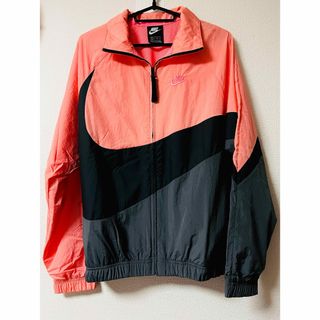 ナイキ(NIKE)の【美品】NIKE ナイキ ナイロン ジャケット スポーツウェア ビッグロゴ(ナイロンジャケット)