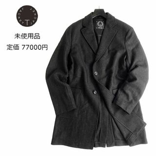 ティージャケット(T-JACKET)の新品 T-JACKET(ティージャケット) ヘリンボーンチェスターコート(チェスターコート)