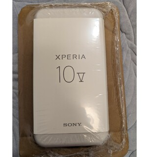 エクスペリア(Xperia)のSONY XPERIA 10 V ホワイト 新品未開封(スマートフォン本体)