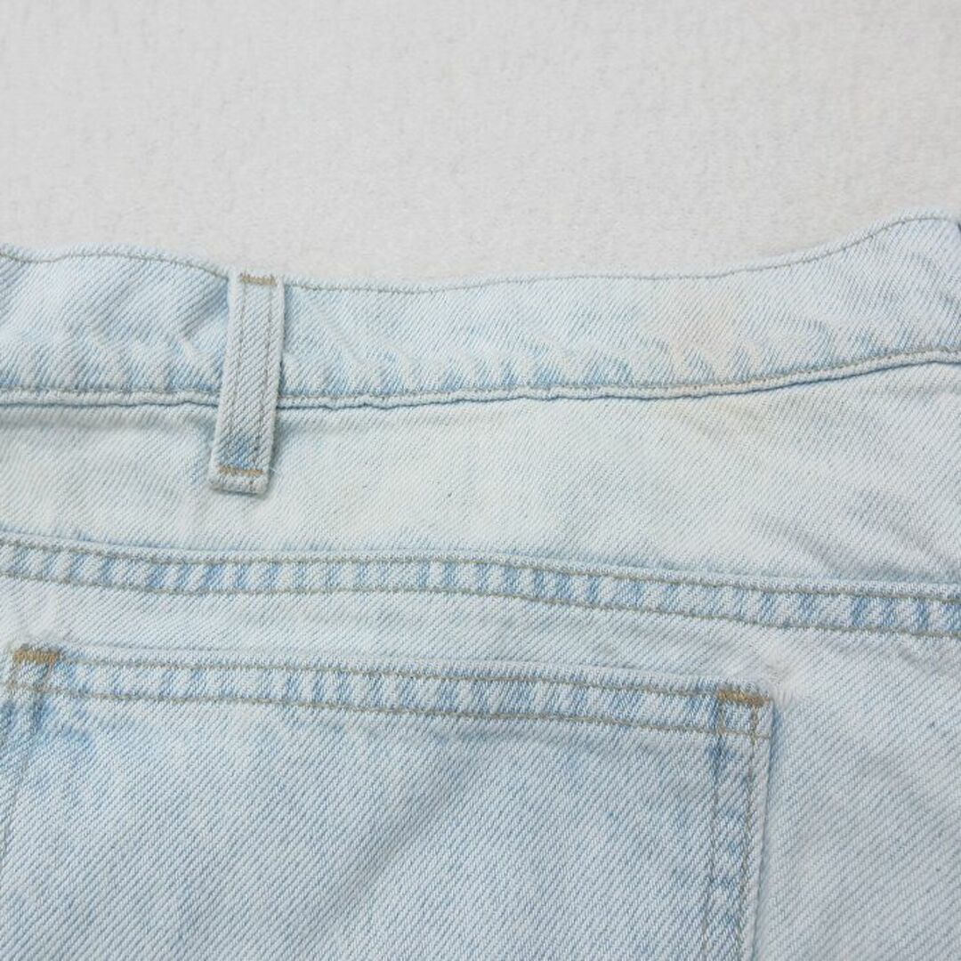 Levi's(リーバイス)のW39★古着 リーバイス Levis 550 ハーフ パンツ ショーツ メンズ 00年代 00s 大きいサイズ コットン 薄紺 ネイビー デニム 23may12 中古 ボトムス 短パン ショーパン ショート メンズのパンツ(ワークパンツ/カーゴパンツ)の商品写真