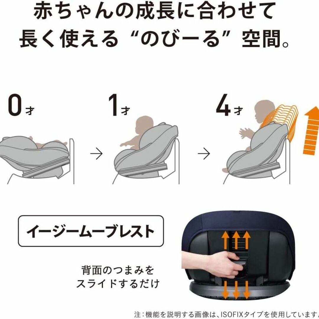 RECARO(レカロ)の美品 RECARO Start X 360度回転レカロスタート イクス◆新生児～ キッズ/ベビー/マタニティの外出/移動用品(自動車用チャイルドシート本体)の商品写真