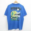 XL★古着 半袖 ビンテージ Tシャツ メンズ 90年代 90s 魚 釣り 大…